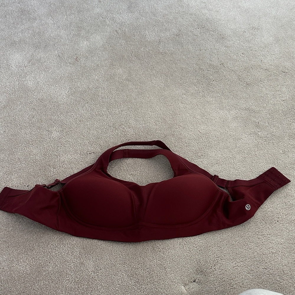 Lululemon Athletica Deep Red Sports Bra